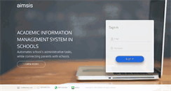 Desktop Screenshot of aimsis.com
