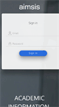Mobile Screenshot of aimsis.com